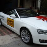 Allo taxi car wrapping 1